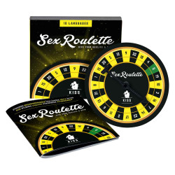 Настольная игра-рулетка Sex Roulette Kiss Настольная игра-рулетка Sex Roulette Kiss