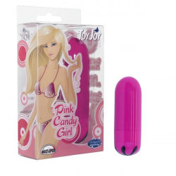 Розовый мини-вибратор Pink Candy Girl - 12 см. Розовый мини-вибратор Pink Candy Girl - 12 см.