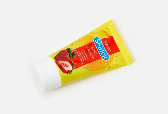 Интимная гель-смазка Shefox «Сладкая клубника» - 50 мл. Интимная гель-смазка Shefox «Сладкая клубника» - 50 мл.