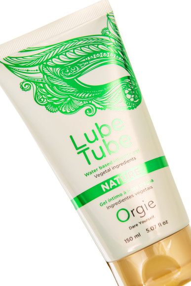 Интимный гель на водной основе Lube Tube Nature - 150 мл. Интимный гель на водной основе Lube Tube Nature - 150 мл.