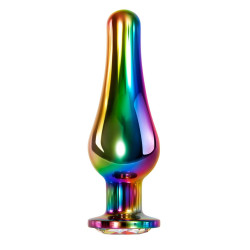Радужная металлическая пробка Rainbow Metal Plug Large - 12,9 см. Радужная металлическая пробка Rainbow Metal Plug Large - 12,9 см.
