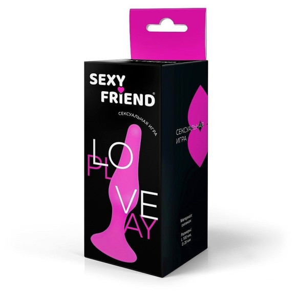 Ярко-розовая анальная втулка - 10 см. Ярко-розовая анальная втулка - 10 см.