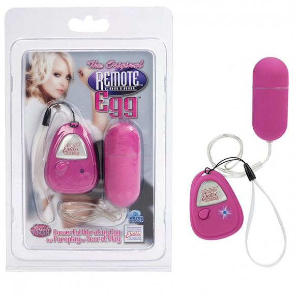 Розовый трехскоростной стимулятор Remote Egg Розовый трехскоростной стимулятор Remote Egg