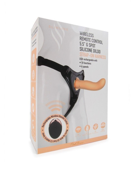 Женский вибрострапон со съемной насадкой и пультом ДУ Женский вибрострапон со съемной насадкой и пультом ДУ