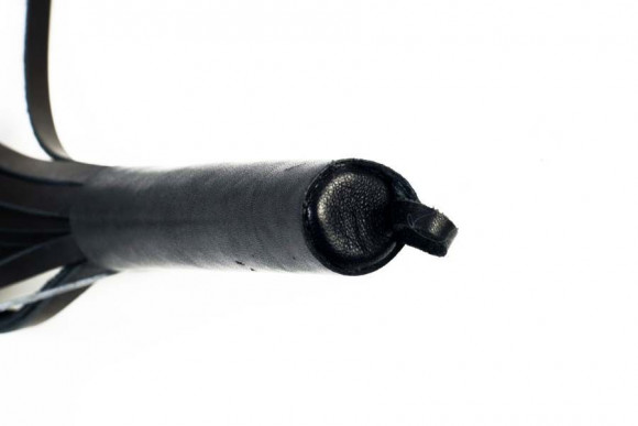 Чёрная 20-полосная мягкая плётка - 30 см. Чёрная 20-полосная мягкая плётка - 30 см.