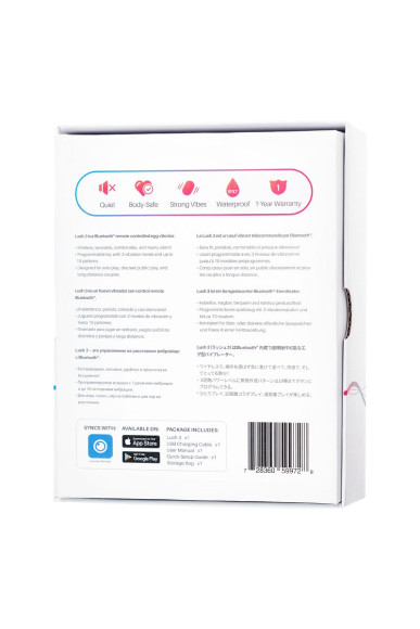 Розовое виброяйцо Lovense Lush 3 Розовое виброяйцо Lovense Lush 3