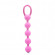 Розовая анальная цепочка - 23 см. Розовая анальная цепочка - 23 см.