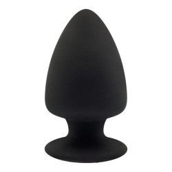 Черная анальная втулка SILEXD Plug Model 1 L - 13 см. Черная анальная втулка SILEXD Plug Model 1 L - 13 см.