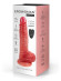 Телесный вибратор-реалистик с имитацией семяизвержения - 26 см.