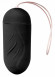 Чёрное виброяйцо Ribbed Egg на дистанционном управлении Чёрное виброяйцо Ribbed Egg на дистанционном управлении