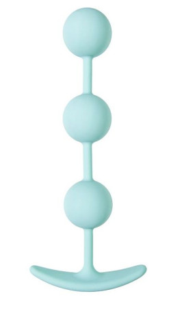 Мятные анальные шарики на сцепке Triplex - 15 см. Мятные анальные шарики на сцепке Triplex - 15 см.