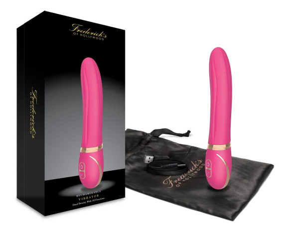 Розовый рельефный вибратор из силикона Розовый рельефный вибратор из силикона