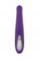 Фиолетовый вибратор с клиторальным отростком J3 - 24 см. Фиолетовый вибратор с клиторальным отростком J3 - 24 см.
