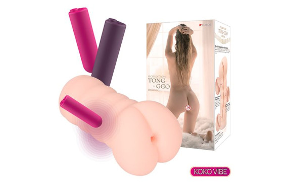 Телесный вибромастурбатор-анус Tong-ggo Auto Телесный вибромастурбатор-анус Tong-ggo Auto