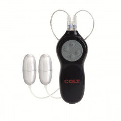 Две вибропули с выносным пультом COLT 7-Function Twin Turbo Bullet Две вибропули с выносным пультом COLT 7-Function Twin Turbo Bullet