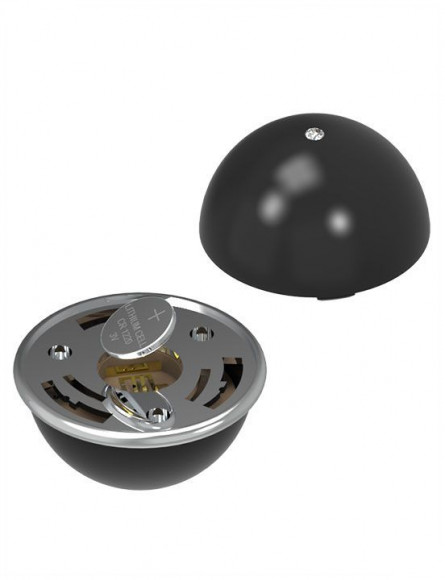 Черное виброяйцо с пультом управления Remote Cherry Черное виброяйцо с пультом управления Remote Cherry