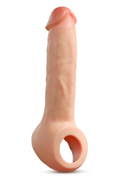 Телесная насадка-удлинитель Thrive 8.75 Inch Realistic Penis Extender Sleeve - 22,2 см. Телесная насадка-удлинитель Thrive 8.75 Inch Realistic Penis Extender Sleeve - 22,2 см.