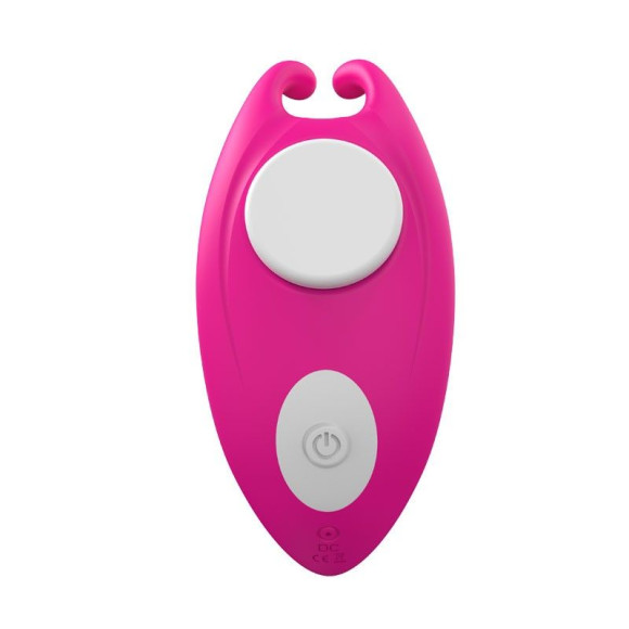 Ярко-розовый клиторальный вибромассажер для ношения в трусиках Ярко-розовый клиторальный вибромассажер для ношения в трусиках