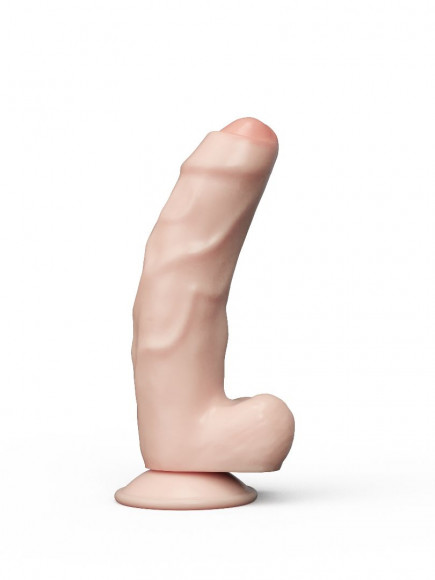 Фаллоимитатор REAL Standard с полузакрытой головкой - 18 см. Фаллоимитатор REAL Standard с полузакрытой головкой - 18 см.