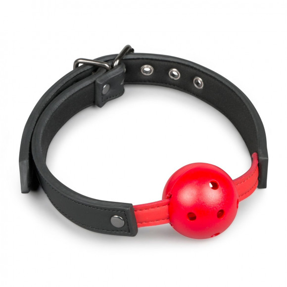 Красный кляп-шар Easytoys Ball Gag With PVC Ball Красный кляп-шар Easytoys Ball Gag With PVC Ball