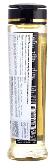 Массажное масло для тела с ароматом персика Stimulation - 240 мл. 