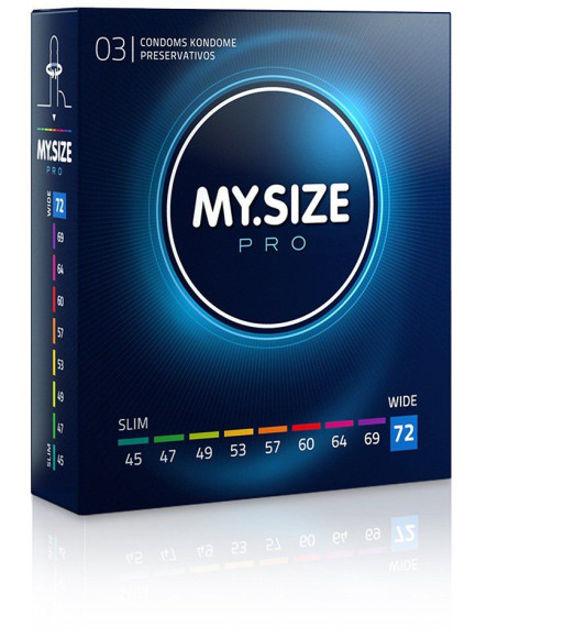 Презервативы MY.SIZE размер 72 - 3 шт. Презервативы MY.SIZE размер 72 - 3 шт.