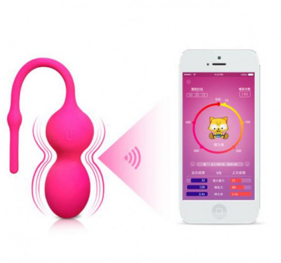 Вагинальный шарик-тренажер HiBall-1, совместимый с гаджетами iOs и Android Вагинальный шарик-тренажер HiBall-1, совместимый с гаджетами iOs и Android