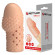 Телесная текстурированная насадка на пенис Becks - 8 см. Телесная текстурированная насадка на пенис Becks - 8 см.