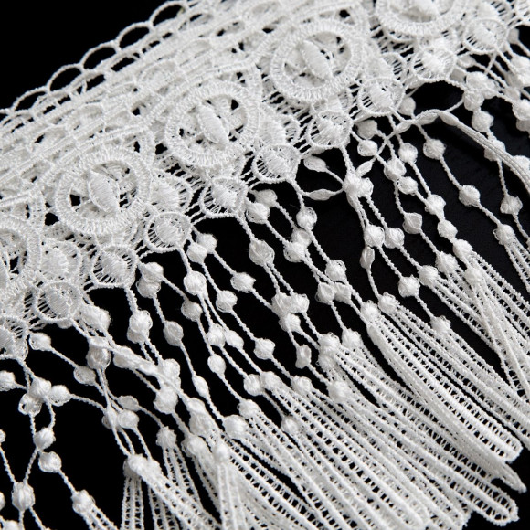 Кружевное белое колье на тело Сarnevale Кружевное белое колье на тело Сarnevale