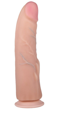 Реалистичный фаллоимитатор на присоске F LINE - 23 см. Реалистичный фаллоимитатор на присоске F LINE - 23 см.