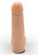 Фаллоимитатор телесного цвета на трусиках с плугом - 16,5 см. Фаллоимитатор телесного цвета на трусиках с плугом - 16,5 см.