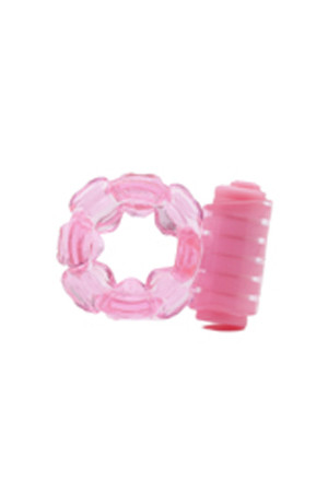 Розовое эрекционное кольцо с вибрацией Orgasmus III Розовое эрекционное кольцо с вибрацией Orgasmus III