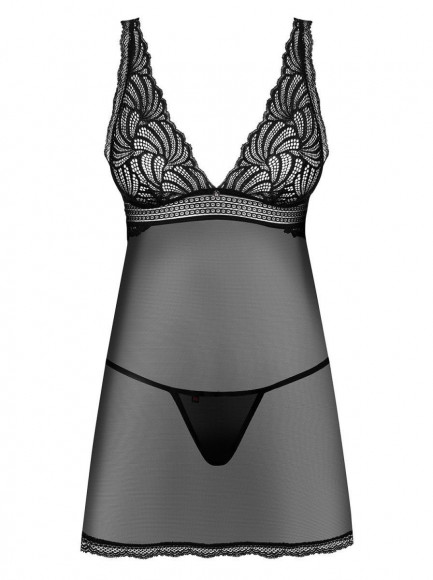 Эффектная коротенькая сетчатая сорочка Sweetia