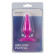 Лиловая анальная пробка Unicorn Playful - 10 см.