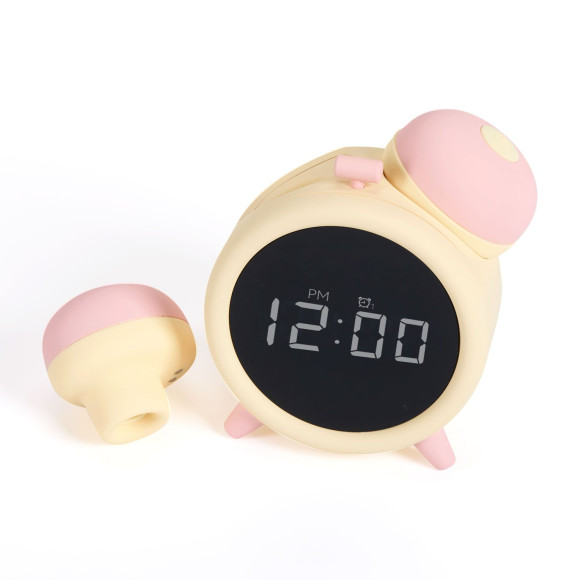 Умный стимулятор-будильник Naughty Clock с вакуумной стимуляцией и вибрацией