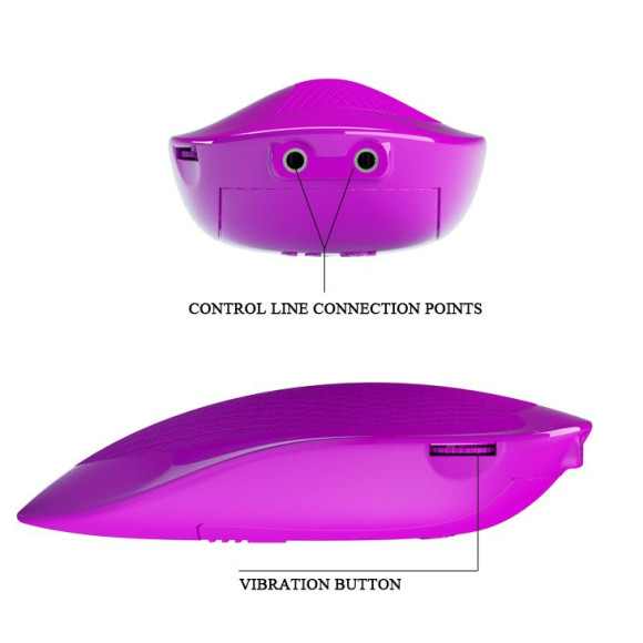 Мощное виброяйцо Naughty Egg с пультом управления и пульсацией Мощное виброяйцо Naughty Egg с пультом управления и пульсацией