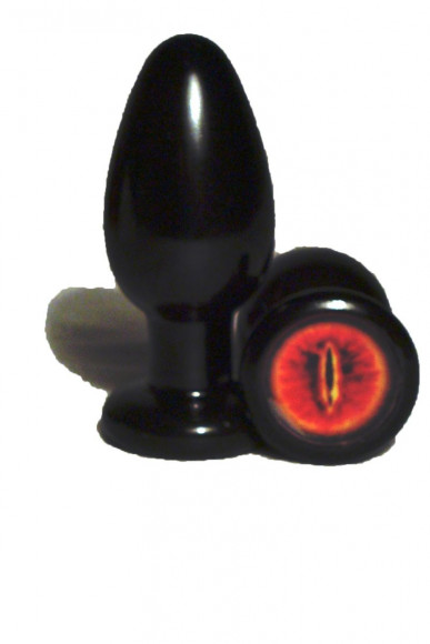 Анальная пробка с изображением Око Саурона - 8 см. Анальная пробка с изображением Око Саурона - 8 см.