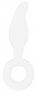 Белый анальный стимулятор Gripper - 17 см. Белый анальный стимулятор Gripper - 17 см.