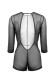 Эротический комбинезон Preciosity с рукавами длиной 3/4 Эротический комбинезон Preciosity с рукавами длиной 3/4