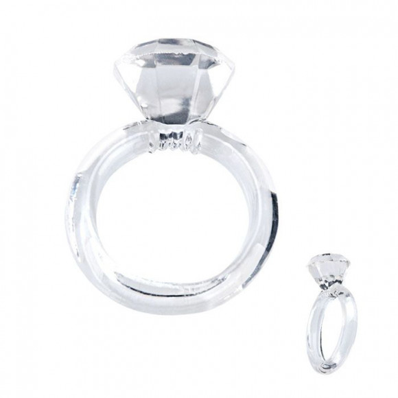 Кольцо на пенис с бриллиантом Кольцо на пенис с бриллиантом