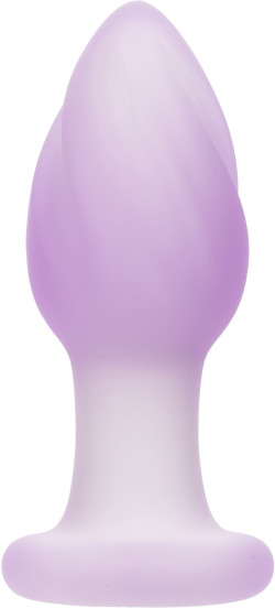 Сиреневая анальная пробка Ridge Probe с вибрацией - 9,5 см. Сиреневая анальная пробка Ridge Probe с вибрацией - 9,5 см.
