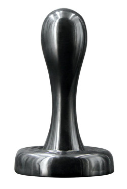 Черная анальная пробка Bowler Plug SM - 8,4 см. Черная анальная пробка Bowler Plug SM - 8,4 см.