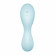 Голубой вакуум-волновой вибростимулятор Curvy Trinity 5+