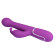 Фиоетовый вибратор-кролик с ротацией бусин Dejon - 22,6 см. Фиоетовый вибратор-кролик с ротацией бусин Dejon - 22,6 см.