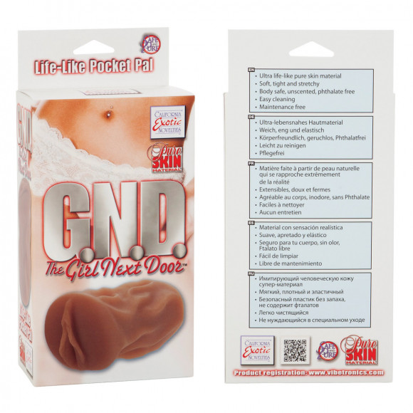 Мастурбатор-вагина G.N.D. The Girl Next Door Brown