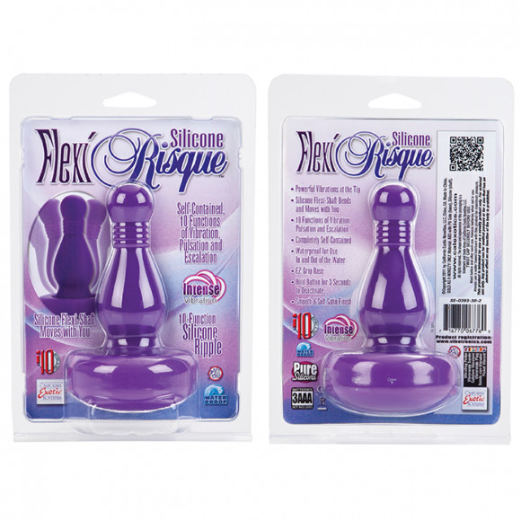 Фиолетовая анальная пробка с 10 функциями Фиолетовая анальная пробка с 10 функциями