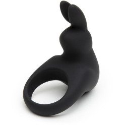 Черное эрекционное виброкольцо Happy Rabbit Rechargeable Rabbit Cock Ring Черное эрекционное виброкольцо Happy Rabbit Rechargeable Rabbit Cock Ring