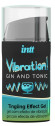 Жидкий интимный гель с эффектом вибрации Vibration! Gin & Tonic - 15 мл. Жидкий интимный гель с эффектом вибрации Vibration! Gin & Tonic - 15 мл.