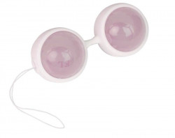 Розовые вагинальные шарики со смещённым центром тяжести Розовые вагинальные шарики со смещённым центром тяжести