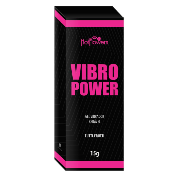 Жидкий вибратор Vibro Power со вкусом тутти-фрутти - 15 гр. Жидкий вибратор Vibro Power со вкусом тутти-фрутти - 15 гр.
